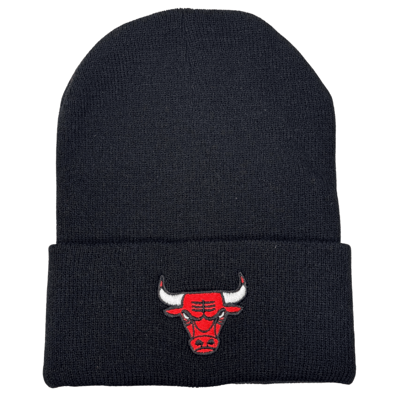Gorro de Lana Negro Chicago Bulls _Gorro de Lana Bulls
