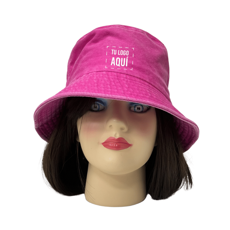 Bucket Hat Vintage Fucsia bucket hat vintage fucsia - frente